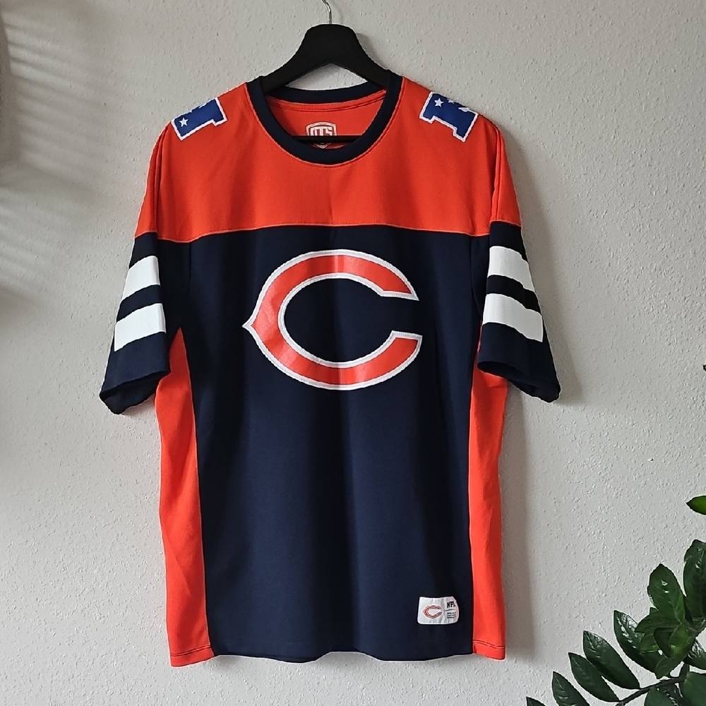 NFL Navy and Orange Men's Jersey
